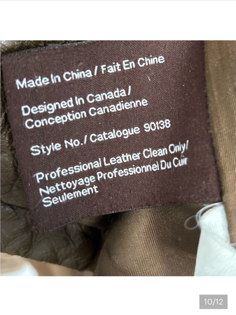 Danier Suede Shacket Retro Western Vest Camel Brown Size Medium - Picture 7 of 8